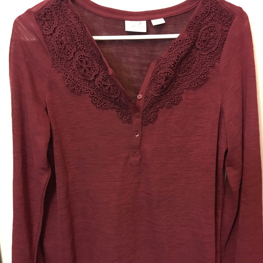 Red long sleeve